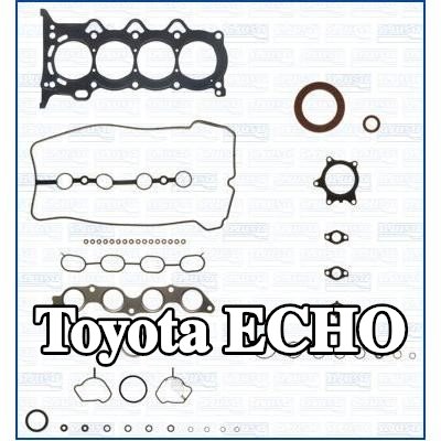 AJUSA مجموعة حشيات كاملة, محرك مزود بحشية رأس الأسطوانة, مع أختام ساق الصمام, MULTILAYER STEEL — Toyota Echo