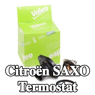 VALEO Termostat 89°C, conta/sızdırmazlık elemanları ile — Citroën Saxo