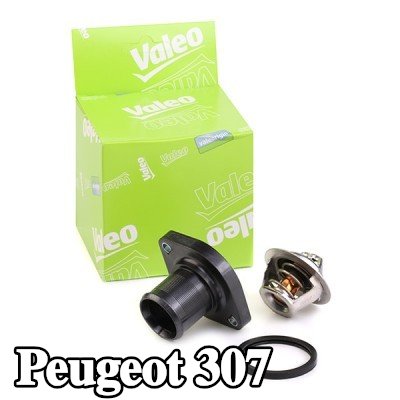 VALEO ثرموستات 89°C, مع حشيات/مانعات تسرب — Peugeot 307