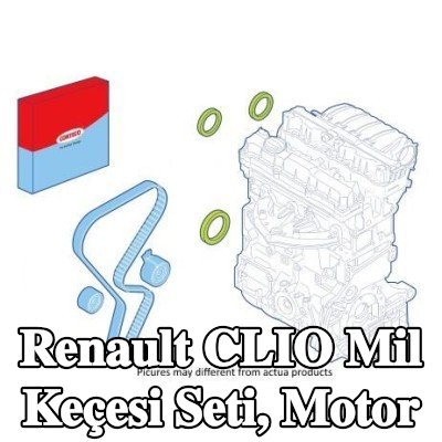 CORTECO Mil Conta Seti, motor kasnağı tarafı — 1997 Renault Clio