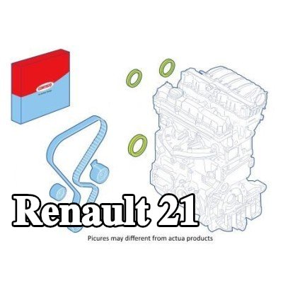 CORTECO مجموعة سدادات العمود, جانب بكرة المحرك — Renault 21