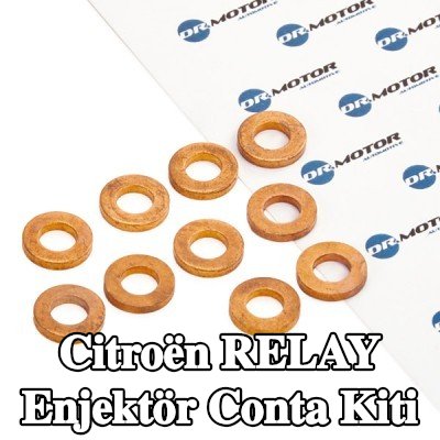 DR.MOTOR AUTOMOTIVE Enjektör conta kiti — Citroën Relay
