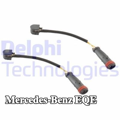 DELPHI مجموعة ملامسات التحذير، تآكل وسادات الفرامل — Mercedes-Benz Eqe