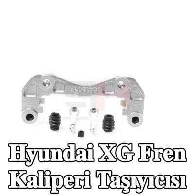 GH Fren kaliperi taşıyıcısı Ön Aks Sol, Ön Aks Sağ, Ön aks her iki taraf, Sol, Sağ — Hyundai Xg