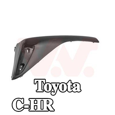 VAN WEZEL حافة المصد الخلفي الأيسر — Toyota C-hr