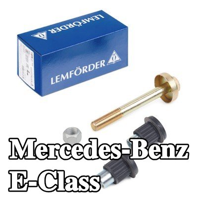 LEMFÖRDER ذراع التباطؤ للمحور الأمامي, مع مواد تثبيت/تركيب — Mercedes-Benz E-Class