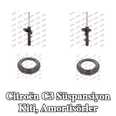 KYB Süspansiyon kiti, amortisörler — 2012 Citroën C3