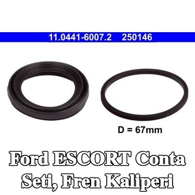 ATE Conta seti, fren kaliperi — Ford Escort