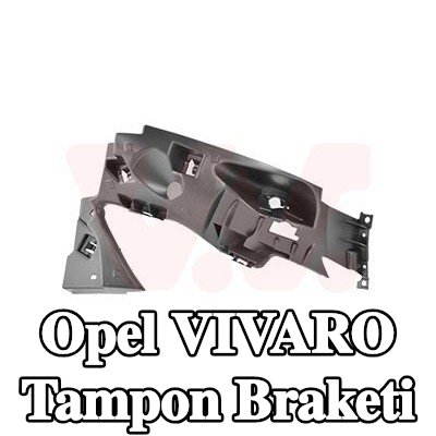 VAN WEZEL Sağ ön tampon braketi, dış — 2020 Opel Vivaro