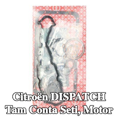 ELRING Tam Conta Seti, krank mili contalı motor, valf gövdesi contalı, silindir kafası contası olmadan, egzoz manifoldu contası ile (ler), emme manifoldu contası/contaları ile — 2002 Citroën Dispatch