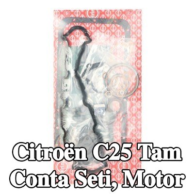 ELRING Tam Conta Seti, krank mili contalı motor, valf gövdesi contalı, silindir kafası contası olmadan, egzoz manifoldu contası ile (ler), emme manifoldu contası/contaları ile — Citroën C25