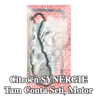 ELRING Tam Conta Seti, krank mili contalı motor, valf gövdesi contalı, silindir kafası contası olmadan, egzoz manifoldu contası ile (ler), emme manifoldu contası/contaları ile — Citroën Synergie