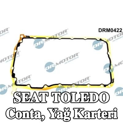 DR.MOTOR AUTOMOTIVE Conta, yağ karteri — SEAT Toledo
