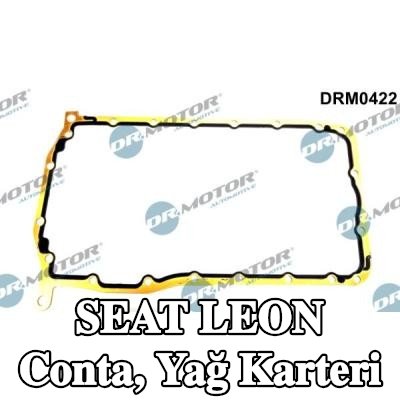 DR.MOTOR AUTOMOTIVE Conta, yağ karteri — SEAT Leon