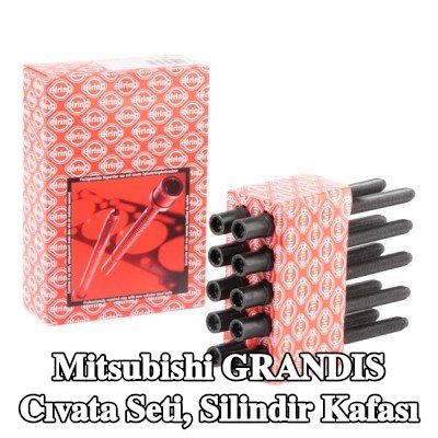 ELRING Cıvata Kiti, silindir kafası M12x1, 75x152 — 2005 Mitsubishi Grandis