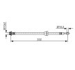 BOSCH Fren hortumu 332mm — Opel Karl (4)