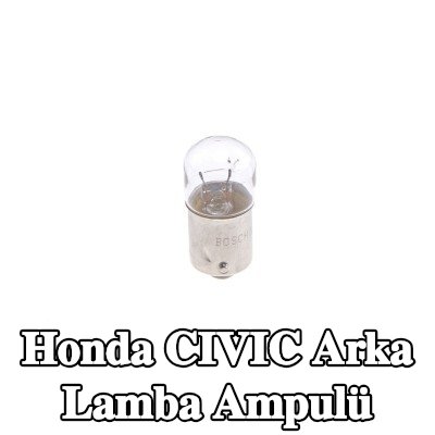 BOSCH Arka lamba ampulü — 1990 Honda Civic