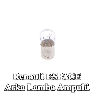 BOSCH Arka lamba ampulü — 1990 Renault Espace
