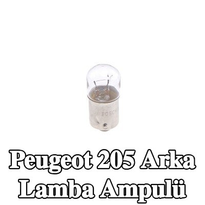 BOSCH Arka lamba ampulü — Peugeot 205