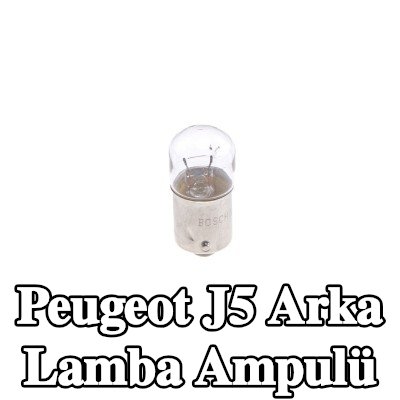 BOSCH Arka lamba ampulü — Peugeot J5