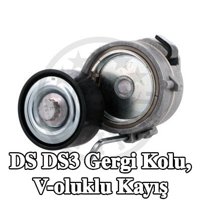 OPTIMAL Gergi Kolu, V-oluklu kayış — DS Ds3
