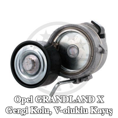 OPTIMAL Gergi Kolu, V-oluklu kayış — Opel Grandland X