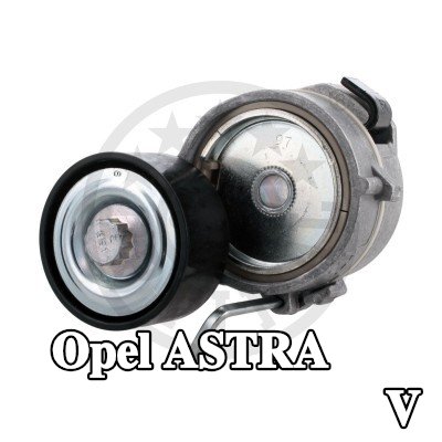 OPTIMAL ذراع الموتر، الحزام المضلع على شكل V — Opel Astra