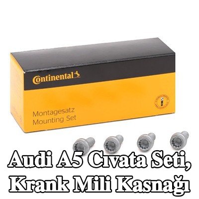 CONTITECH Cıvata seti, krank mili kasnağı — Audi A5