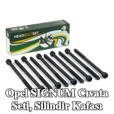BGA Cıvata Kiti, silindir kafası M12 — Opel Signum