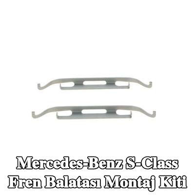BOSCH Fren balatası montaj kiti — 2002 Mercedes-Benz S-Class