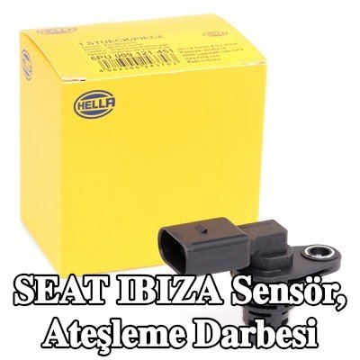 HELLA Sensör, conta/sızdırmazlık elemanlı ateşleme darbesi, kablo olmadan — 2008 SEAT Ibiza