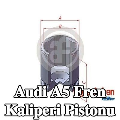 AUTOFREN SEINSA Fren kaliperi pistonu Arka Aks — Audi A5