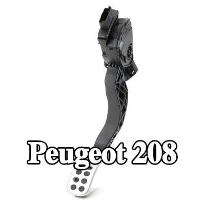 HELLA مستشعر موضع دواسة الوقود غطاء دواسة من الألومنيوم — Peugeot 208
