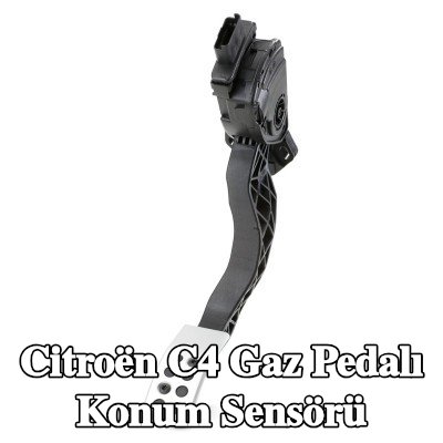 HELLA Gaz pedalı konum sensörü Alüminyum Pedal Kapağı — Citroën C4