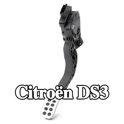 HELLA مستشعر موضع دواسة الوقود غطاء دواسة من الألومنيوم — Citroën Ds3
