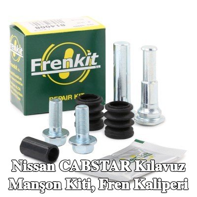 FRENKIT Kılavuz manşon kiti, ön aks fren kaliperi — Nissan Cabstar