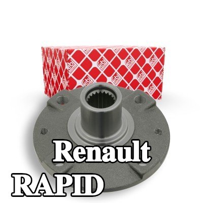 FEBI BILSTEIN محور العجلة المحور الأمامي, بدون محمل عجلة — Renault Rapid