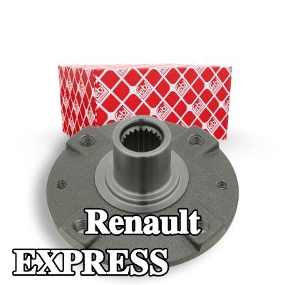 FEBI BILSTEIN محور العجلة المحور الأمامي, بدون محمل عجلة — Renault Express
