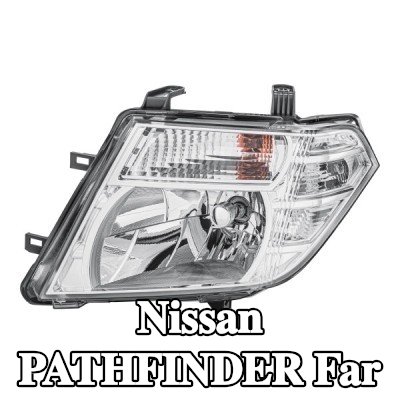 HELLA Far Sol, H4, PY21W, W5W, ampullü, far seviyeleme motorlu — Nissan Pathfinder