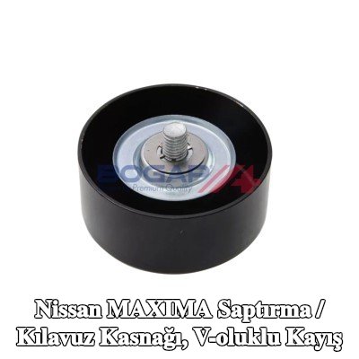 BOGAP Saptırma / kılavuz kasnağı, V-oluklu kayış — Nissan Maxima