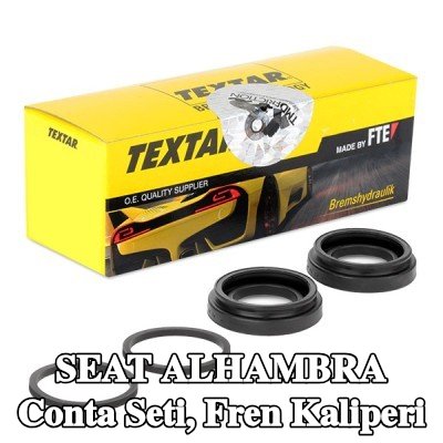 TEXTAR Conta seti, pistonsuz fren kaliperi — 2002 SEAT Alhambra