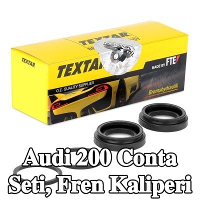 TEXTAR Conta seti, pistonsuz fren kaliperi — Audi 200