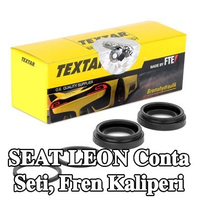 TEXTAR Conta seti, pistonsuz fren kaliperi — 2005 SEAT Leon