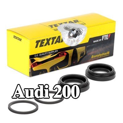 TEXTAR مجموعة حشيات, مكبس الفرامل بدون مكبس — Audi 200
