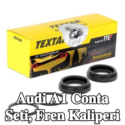 TEXTAR Conta seti, pistonsuz fren kaliperi — 2012 Audi A1