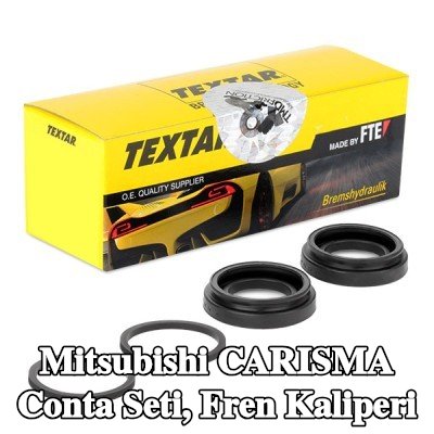 TEXTAR Conta seti, pistonsuz fren kaliperi — Mitsubishi Carisma