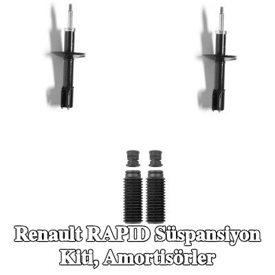 MONROE Süspansiyon kiti, amortisörler — Renault Rapid