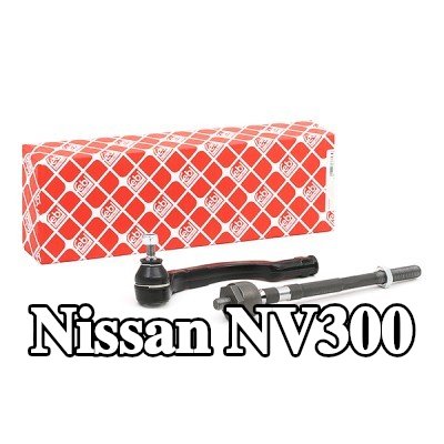 FEBI BILSTEIN مجموعة قضيب التوجيه، المحور الأمامي الأيسر, مع صامولة قفل — Nissan Nv300