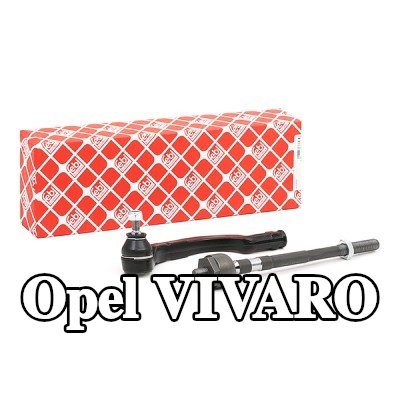 FEBI BILSTEIN مجموعة قضيب التوجيه، المحور الأمامي الأيسر, مع صامولة قفل — 2012 Opel Vivaro