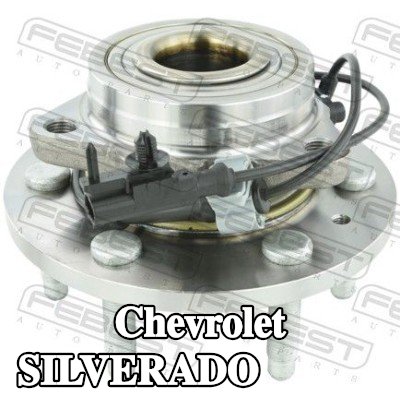 FEBEST محور العجلة المحور الأمامي, مع حلقة مستشعر ABS — Chevrolet Silverado
